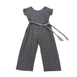 Vintage Ace & Jig Cotton Jumpsuit Grey Black Y2K